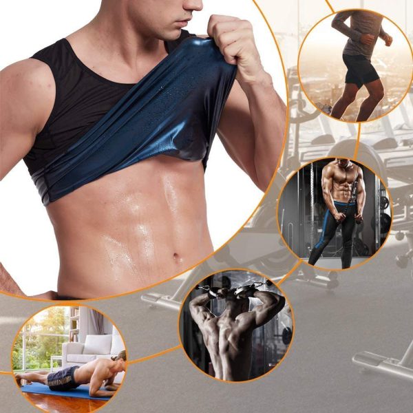 Polymer Sweat Shapewear Waist Slimming Trainer, Black